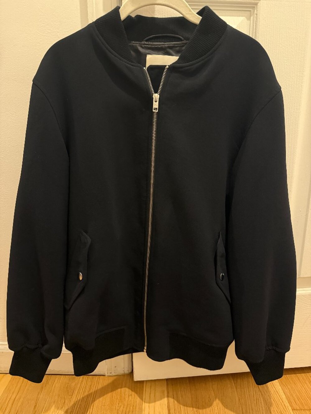 Aritzia Black Oversized Bomber